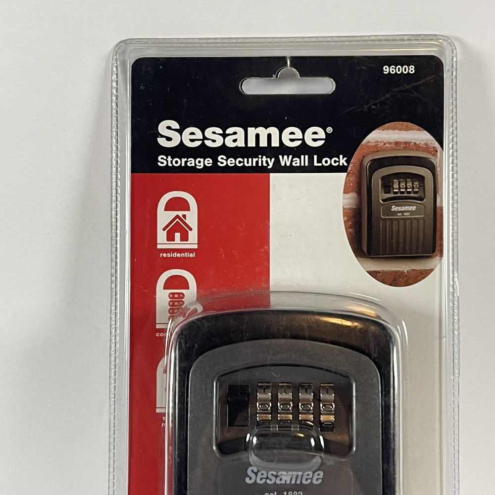 Dial Combination Lock 960 Series Security Wall Mount Dial Lock Sesamee 96008