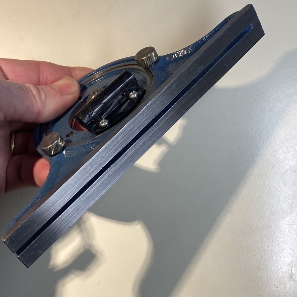 DASQUA Protractor + 12" Combination Square Blade Tempered