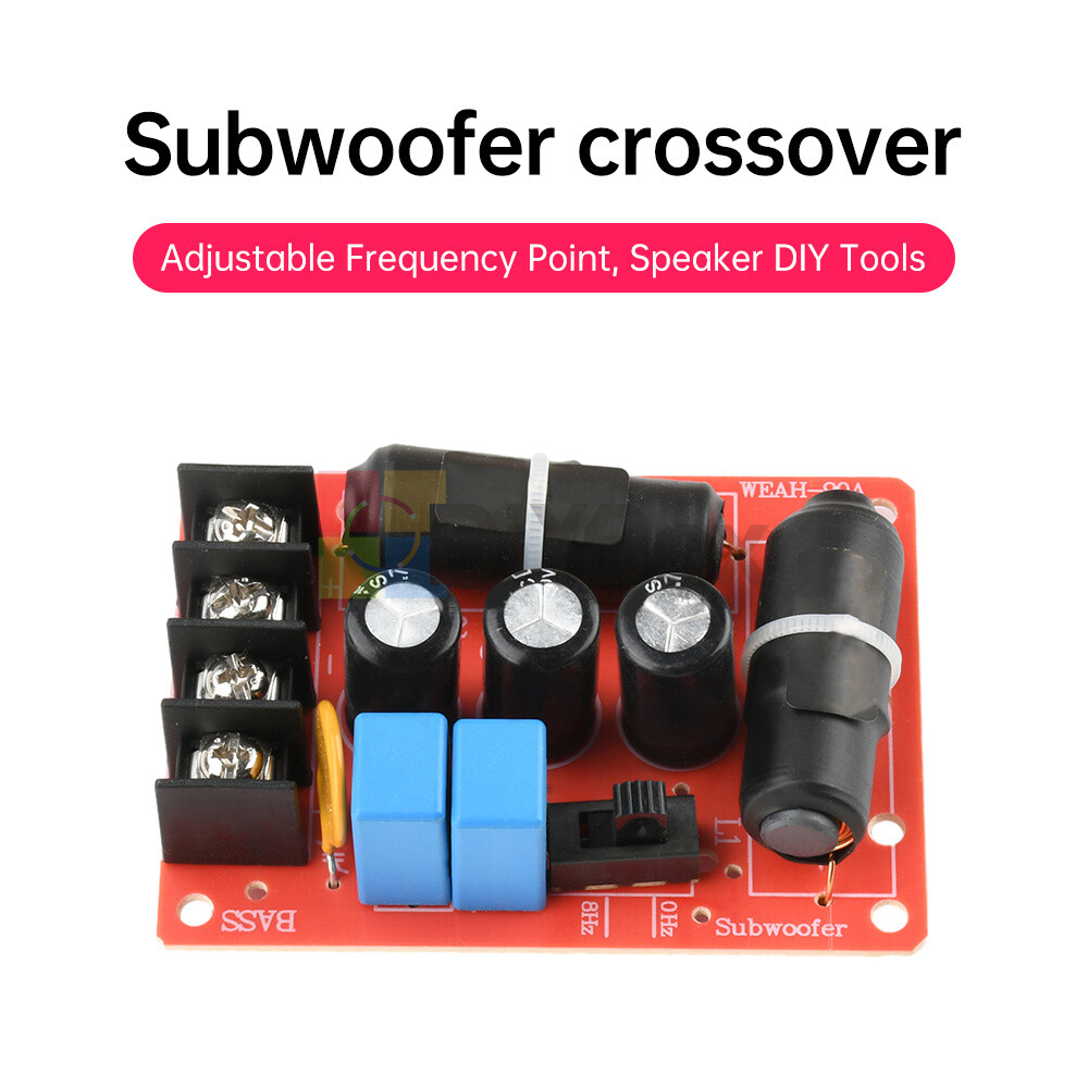 200W Solderless HighPower Speaker Subwoofer Crossover DIY Speaker Divider Module