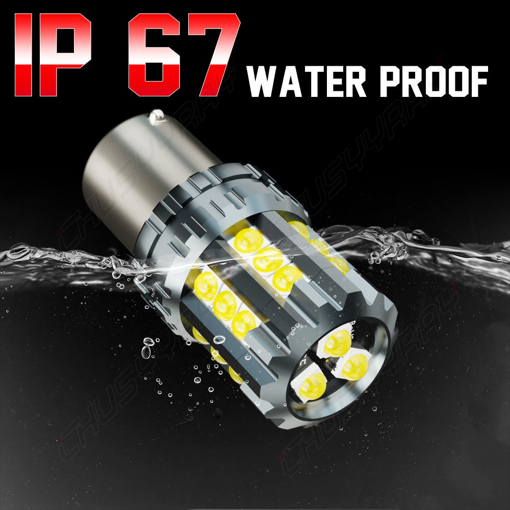 LED 1156 Reverse Light Backup Super Bulbs Bright White 6000K 5000LM