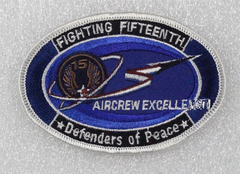 USAF Air Force Patch: 15th Air Force Aircrew Excellence