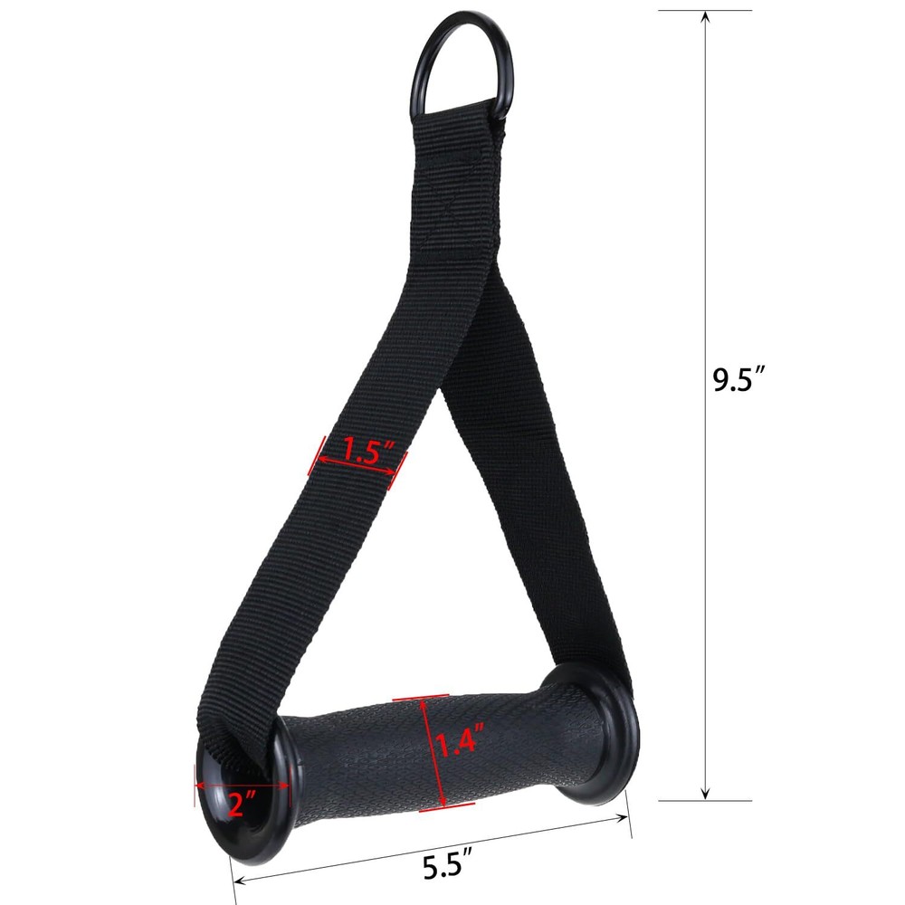 Fitness Cable Pulley System Gym LAT and Lift Pulldown Machine Attachments