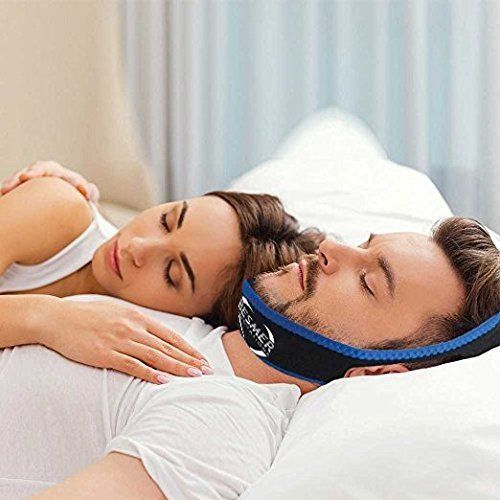 Besmer Innovations Anti Snoring Adjustable Chin Strap- Snoring Solution Sleep
