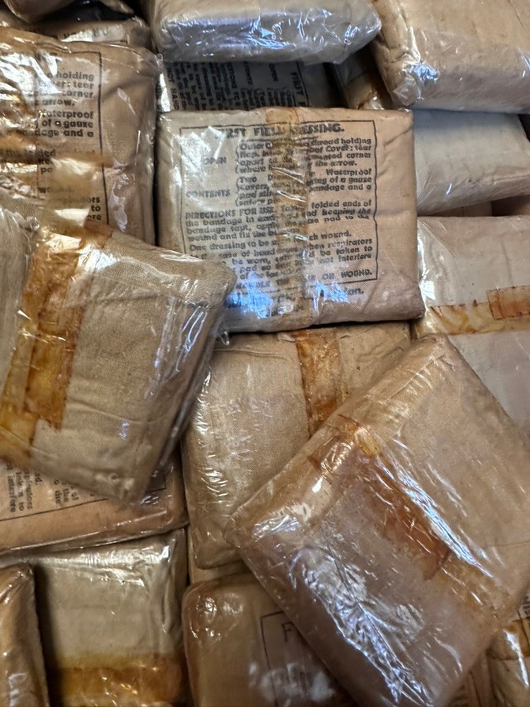 Original New Old Stock WW2 British Army First Aid Field Dressing