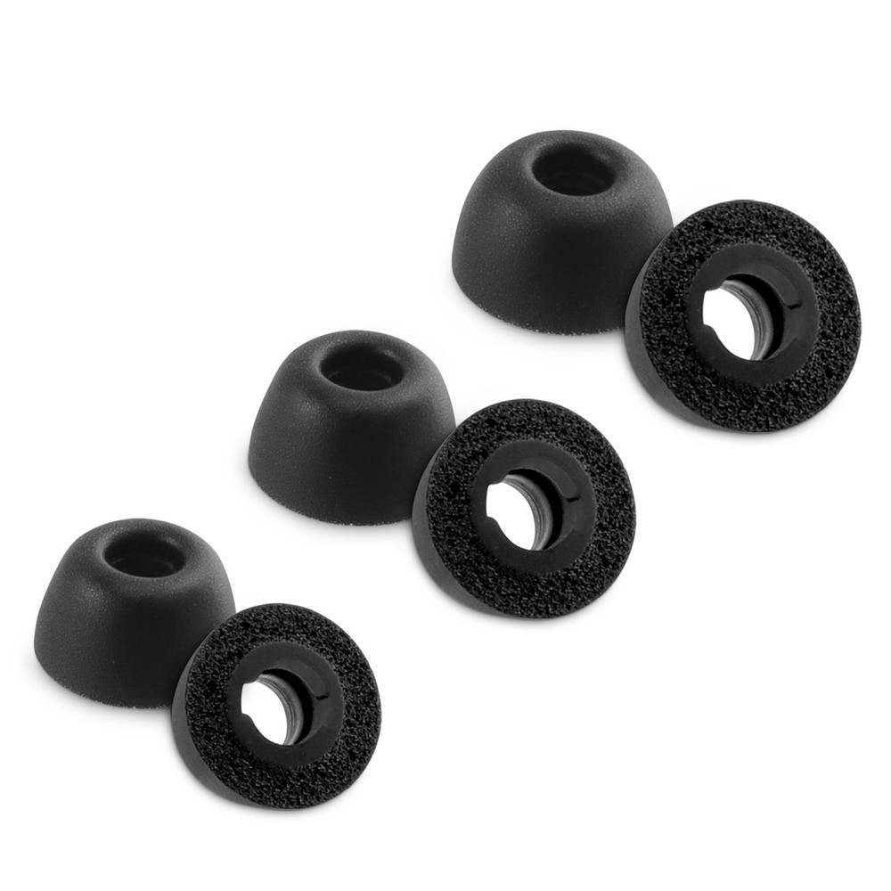 NANLANFAN Replacement Foam Ear Tips for Status Audio Between Black