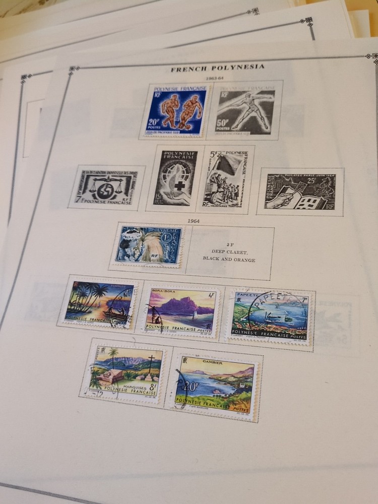 APC Z6412 scott internation pages french Gabon Sudan Polynesia s Antartic