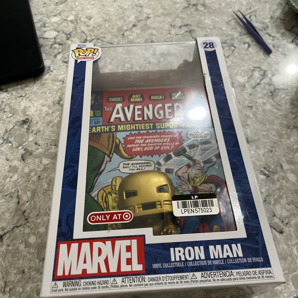 Funko Pop! Comic Book Cover with Case: Marvel - Iron Man - Target (Exclusive)...