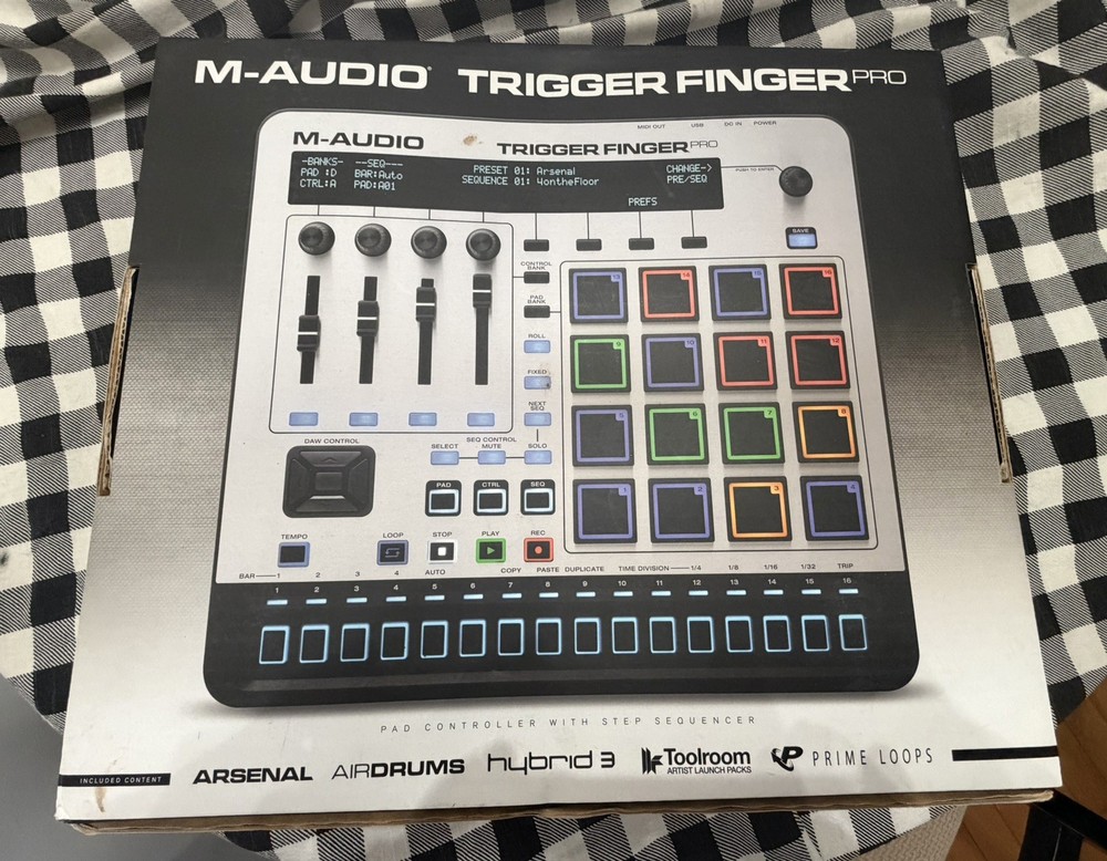 M-Audio Trigger Finger Pro USB MIDI Controller