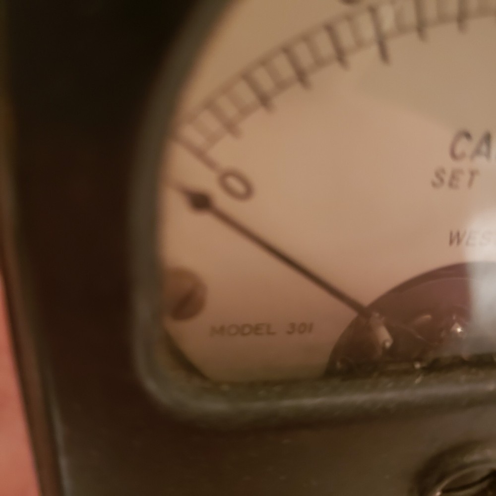 Weston Carrier Meter Vintage