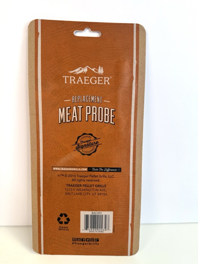 Traeger Replacement Meat Probe (2 Pack) BAC431