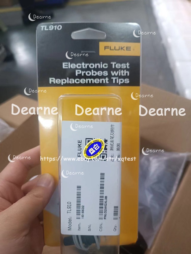 Fluke TL910 TL910 Electrical Test Probe Set Original Authentic Free Shipping