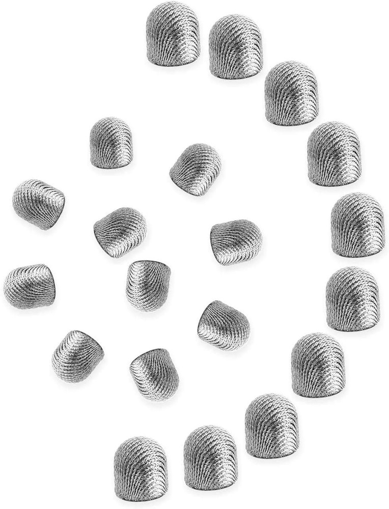 Replaceable Mesh Fiber Tips for Dual-tip Capacitive Stylus Pens Only (10 Pcs 0.