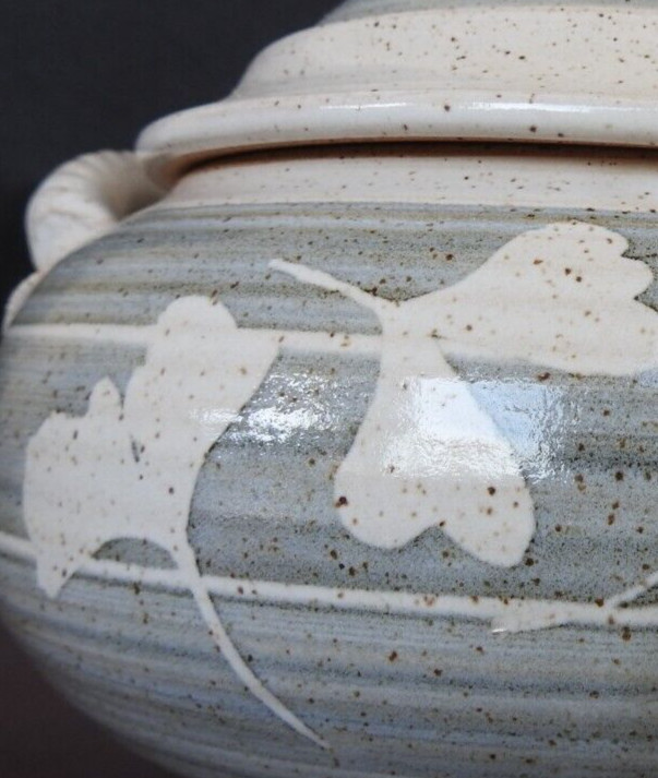 Pottery Covered Casserole Potters Mark
