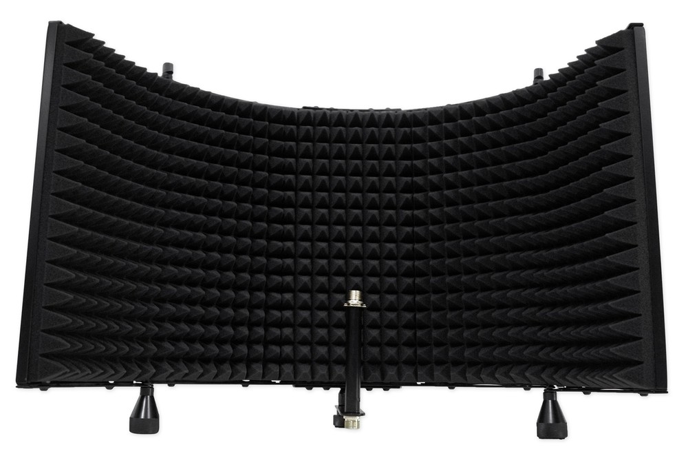 Rockville Pro Recording Studio Microphone+Isolation Shield+Mount+Filter+Stand