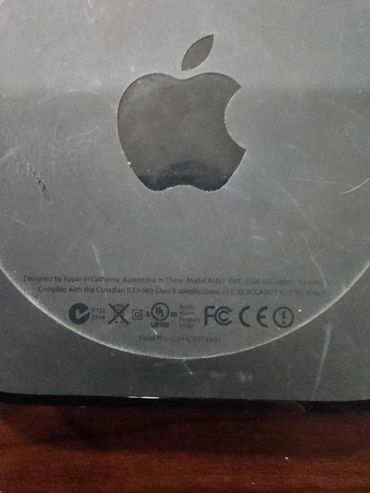 apple tv 2nd generation NO REMOTE Needs replacement