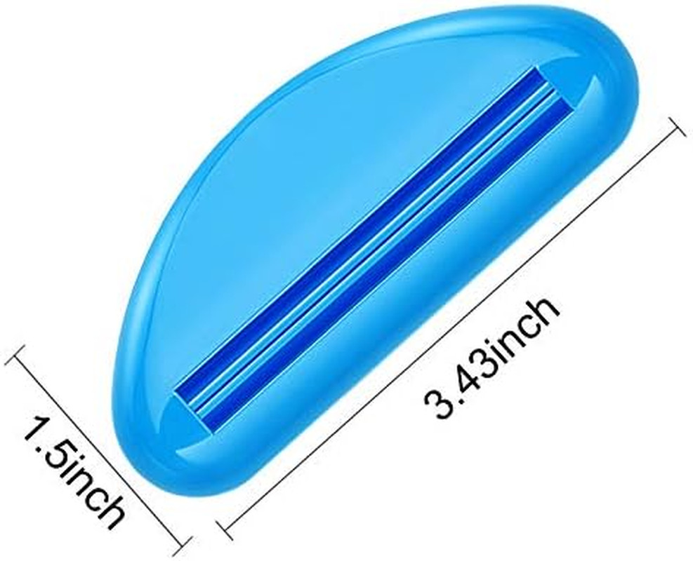 8 Pack Toothpaste Tube Squeezer Dispenser Rollers Clips for Cream Paint Tubes