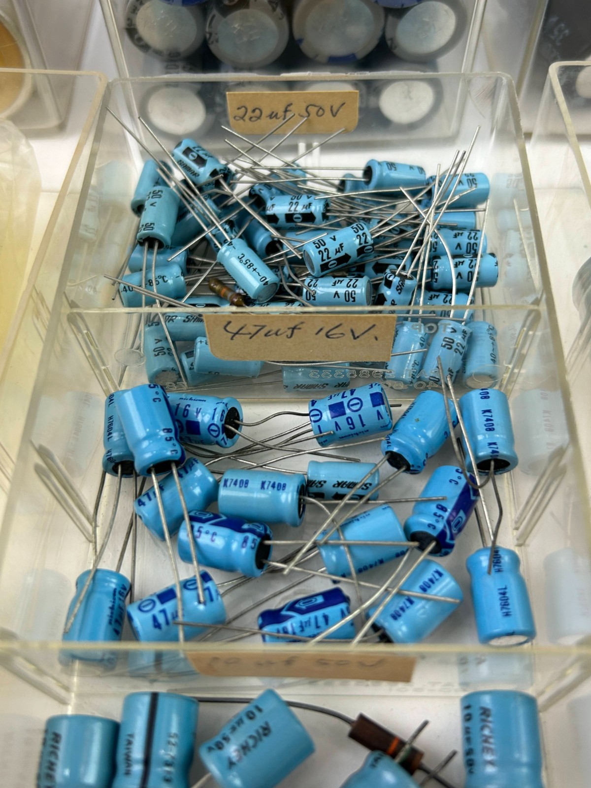 Capacitors Mixed Lot Vintage Radio Repair Parts Sorted Appear Unused NOS