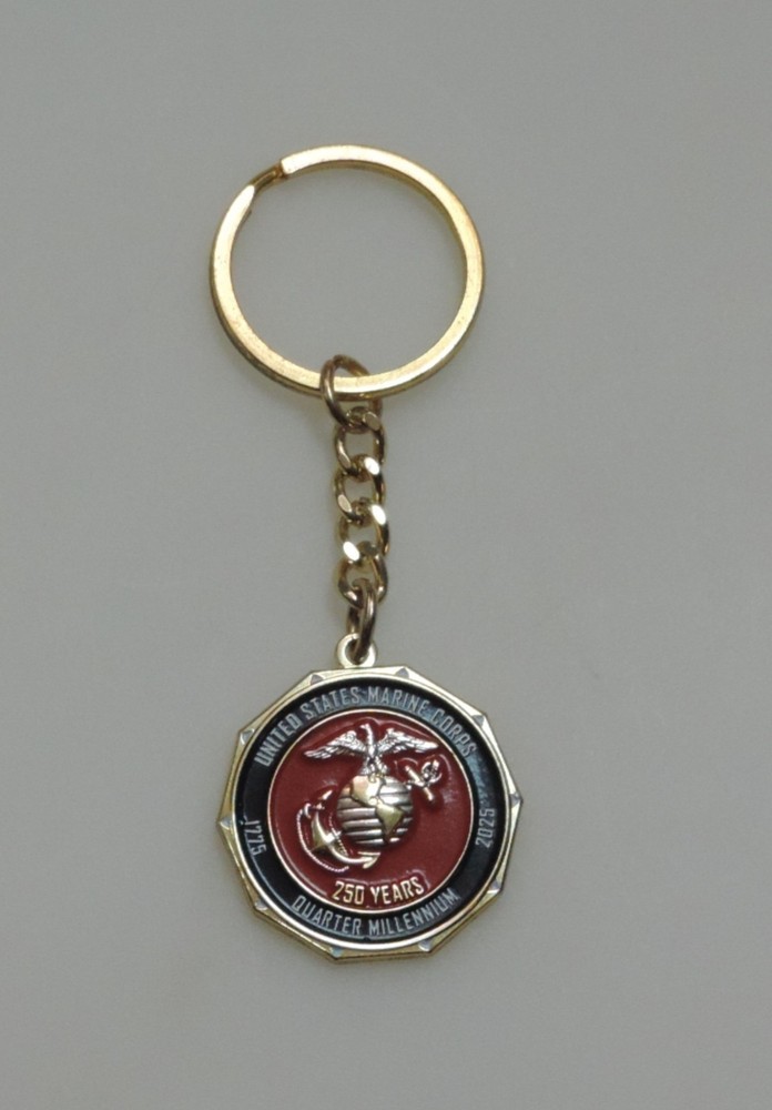 Marine Corps 250th Keychain