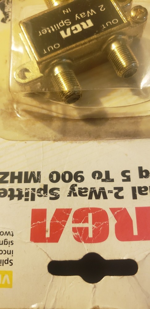 RCA Coaxial Splitter (2-Way)