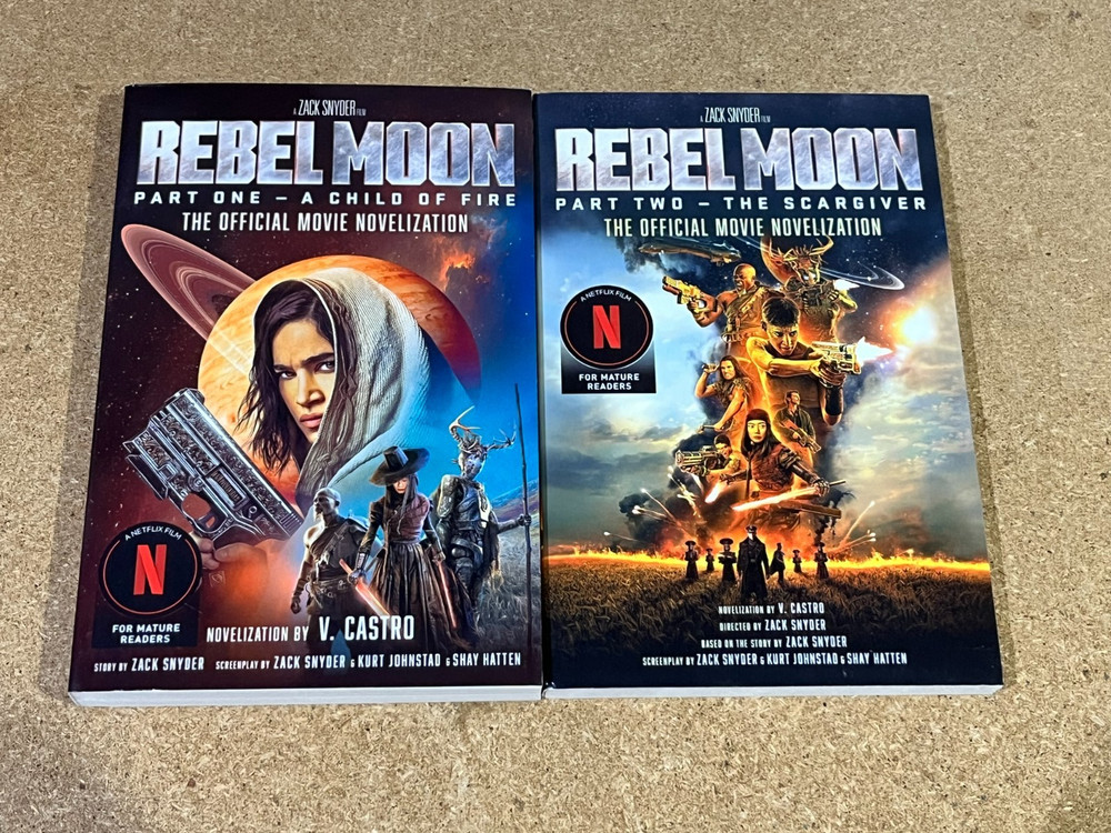 REBEL MOON PART ONE & TWO PAPERBACK BOOKS - FREE UK POSTAGE!!