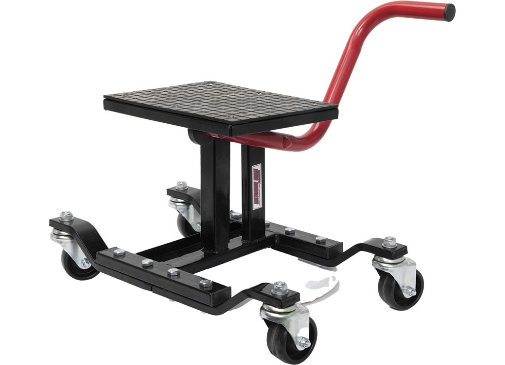 Extreme Max 5001.6741 Mechanical Lever Lift Stand for Dirt/Mini Bikes 300 lb Cap