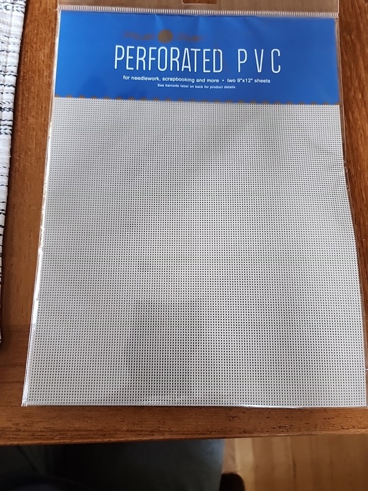 Mill Hill Perforated PVC Amazing Gray