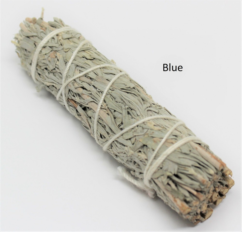 Smudge Kit: Abalone Shell, 6" Stand, Sage Smudge Stick PLUS Directions