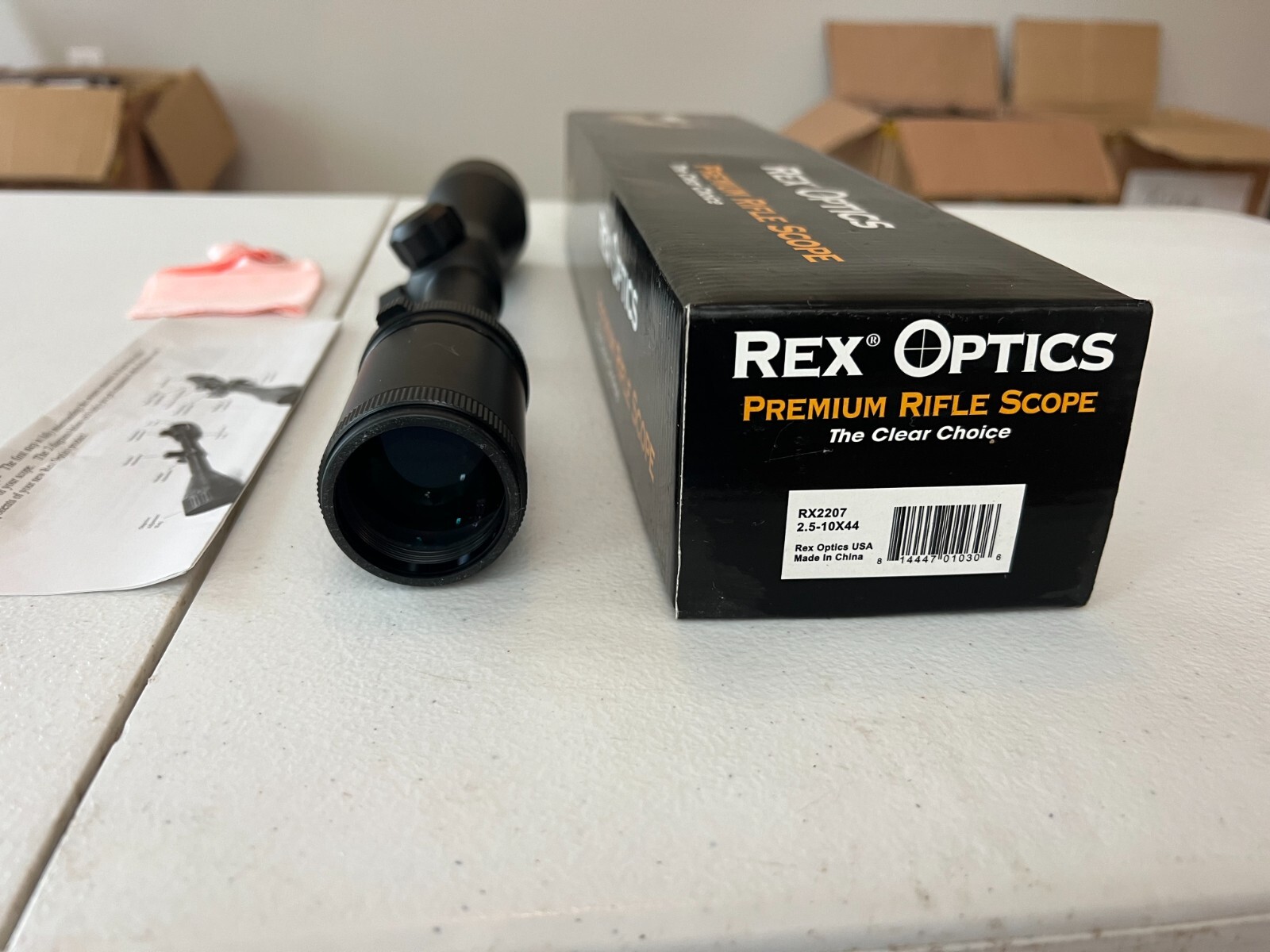 Rex Premium Scope 2.5-10x44