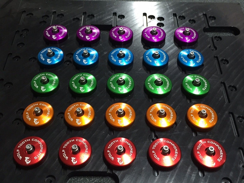 Wolf Tooth Ultralight Stem Cap with Integrated Spacer