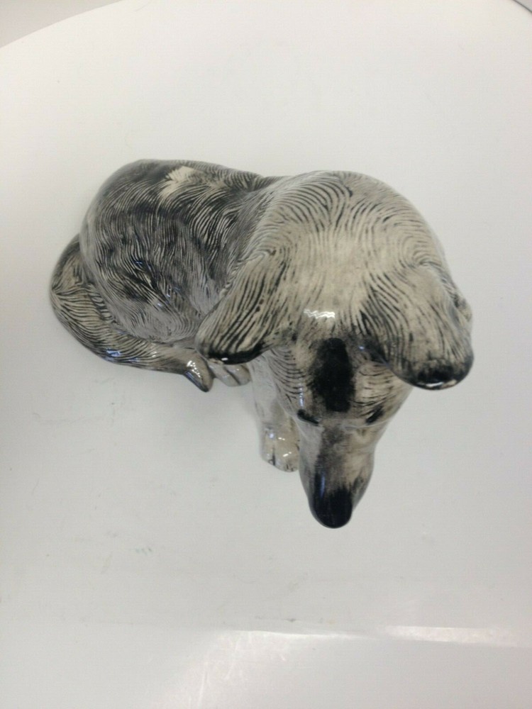 Vintage Ceramic German Shepherd Figurine