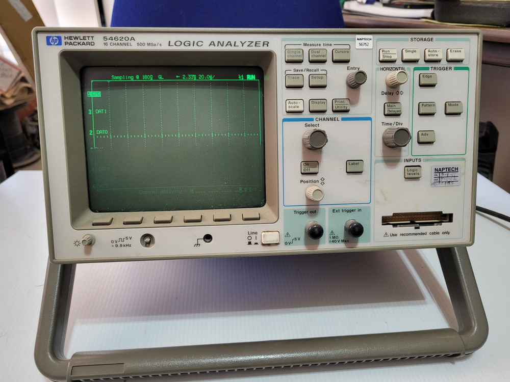 HP 500MHz 16 Channel Logic Analyzer