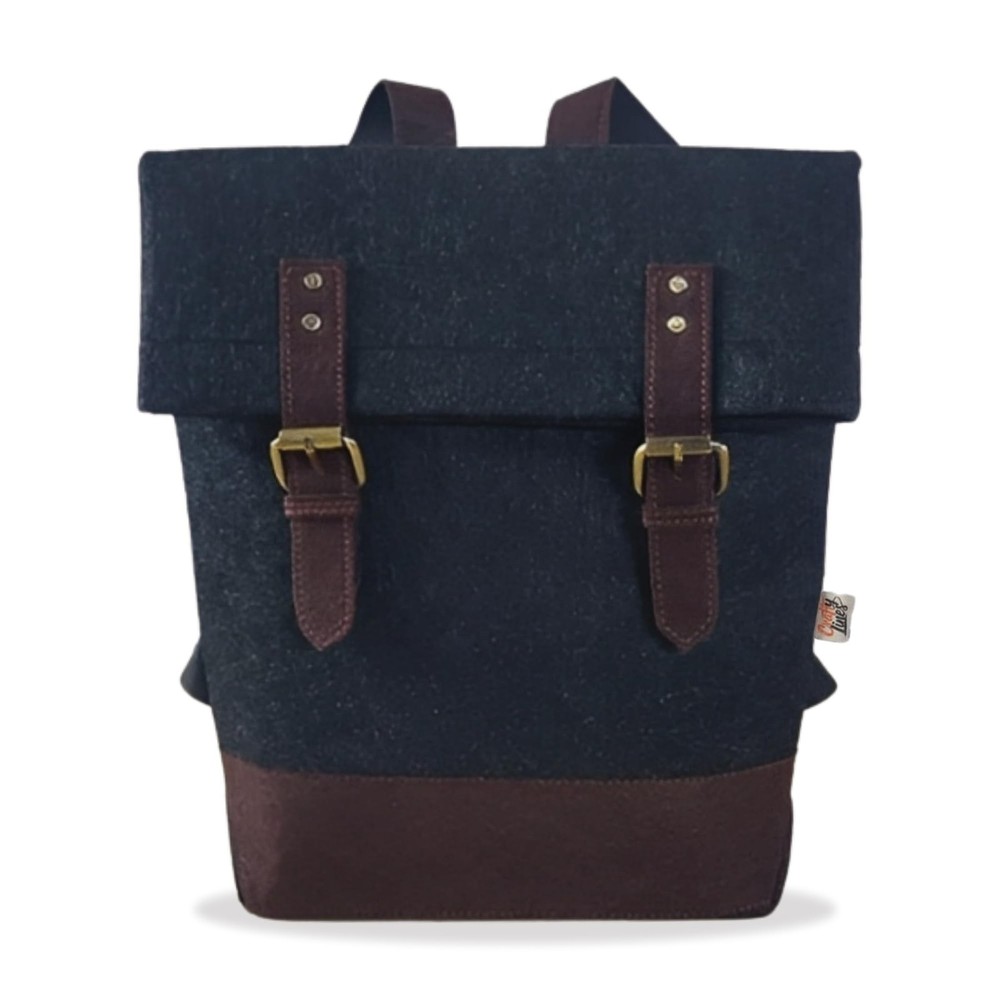 CRAFTYLINES Eco-Friendly Mini Backpack | RECYCLED FROM 18 PLASTIC BOTTLES | U...