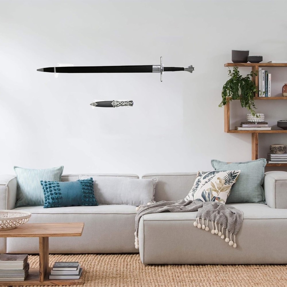 Sword Wall Mount, Lightsaber Stand, transparent