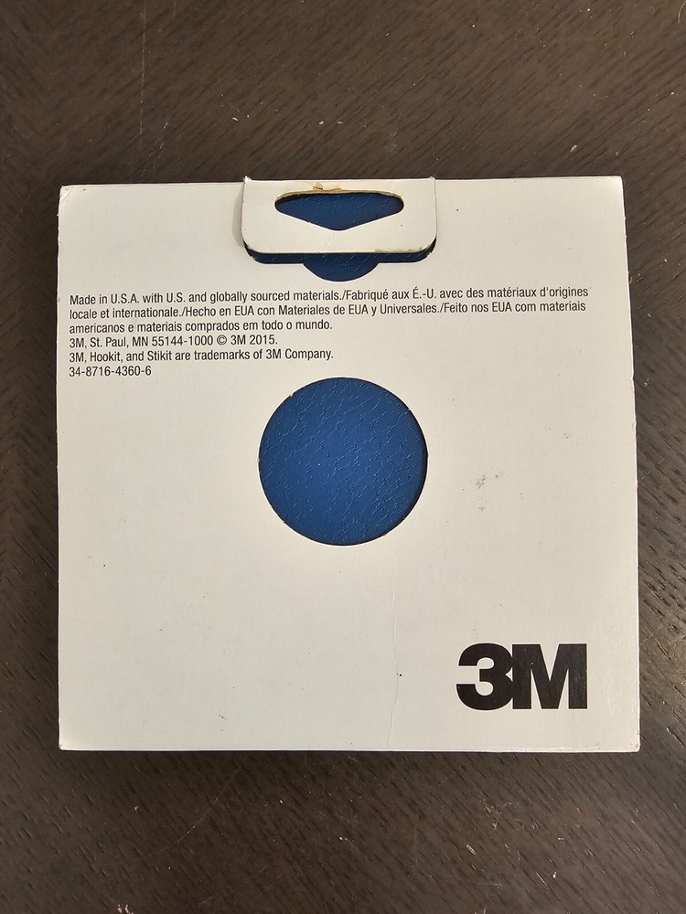 3M 45218 Stikit Pad Dust Fre 6" Medium Disc Pad #1
