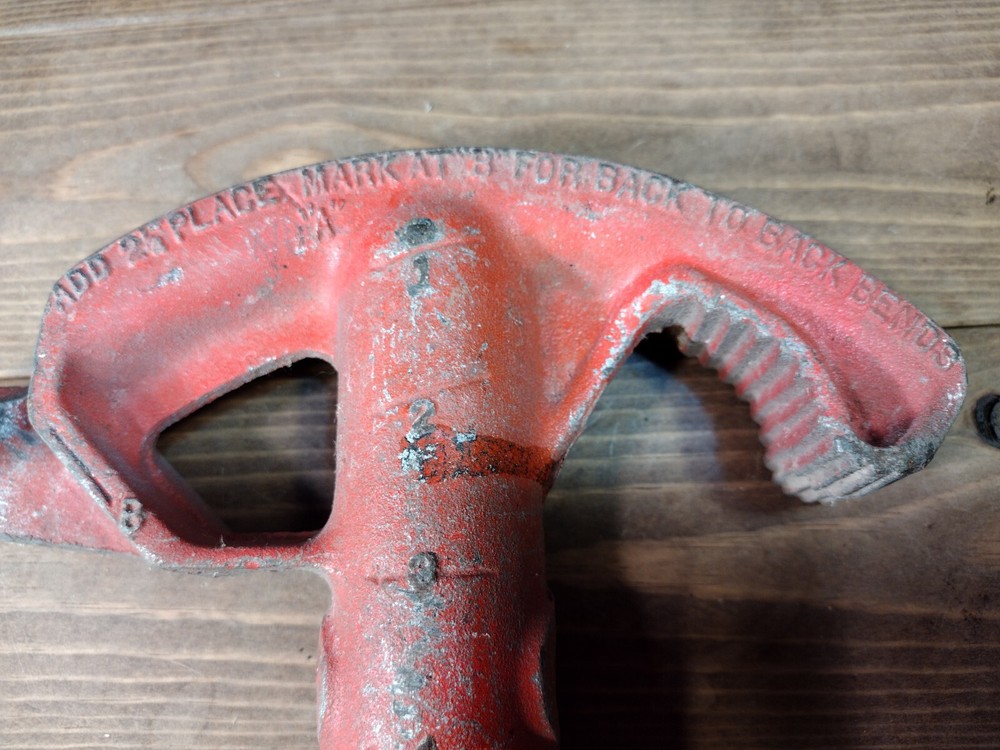 Vintage Appleton Pipe Bender, 1/2"