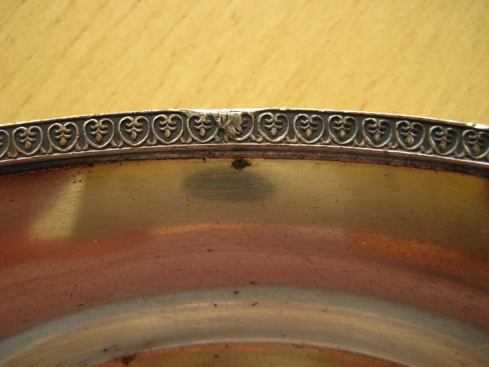 Vintage Silver Plate Dish/Plate/Tray Signed