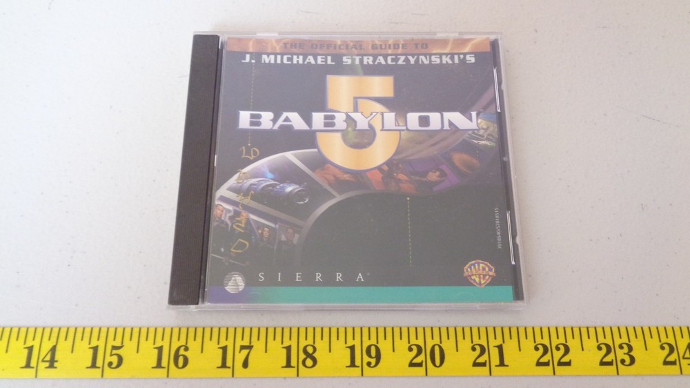 Babylon 5 The Official Guide CD-ROM Computer Game Sierra 1997
