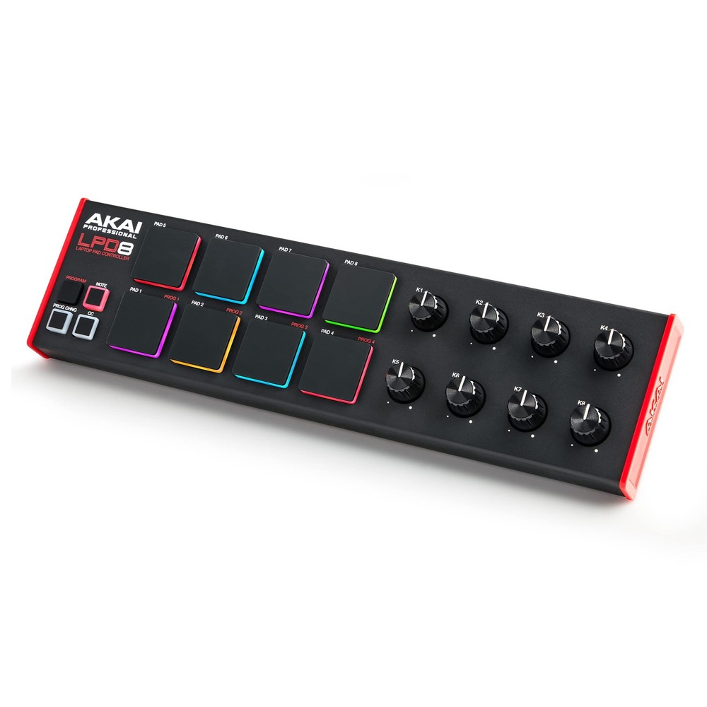 LPD8 - USB MIDI Controller with 8 Responsive RGB MPC Drum Pads for Mac and PC...