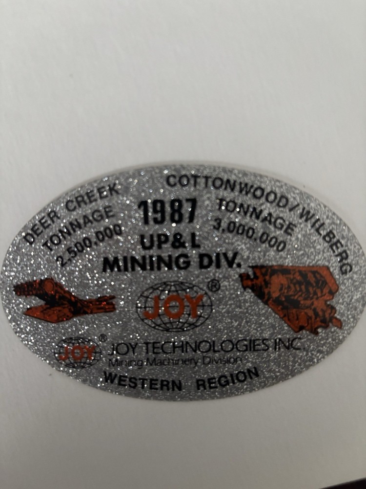 Joy Mining Sticker Nice Older One