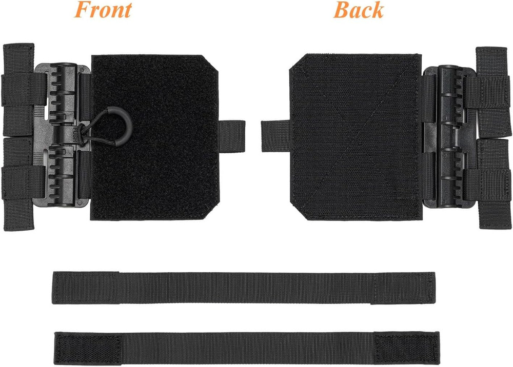 Quick Release Cummerbund Conversion Attachment for Tactical MOLLE Vest Quick Dis