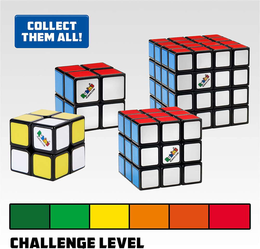 Rubik’S Cube, 3X3 Magnetic Speed Cube, Problem-Solving Brain Teaser, Classic Col