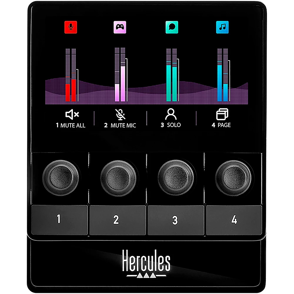 Hercules DJ Stream 100 8-track Audio Controller