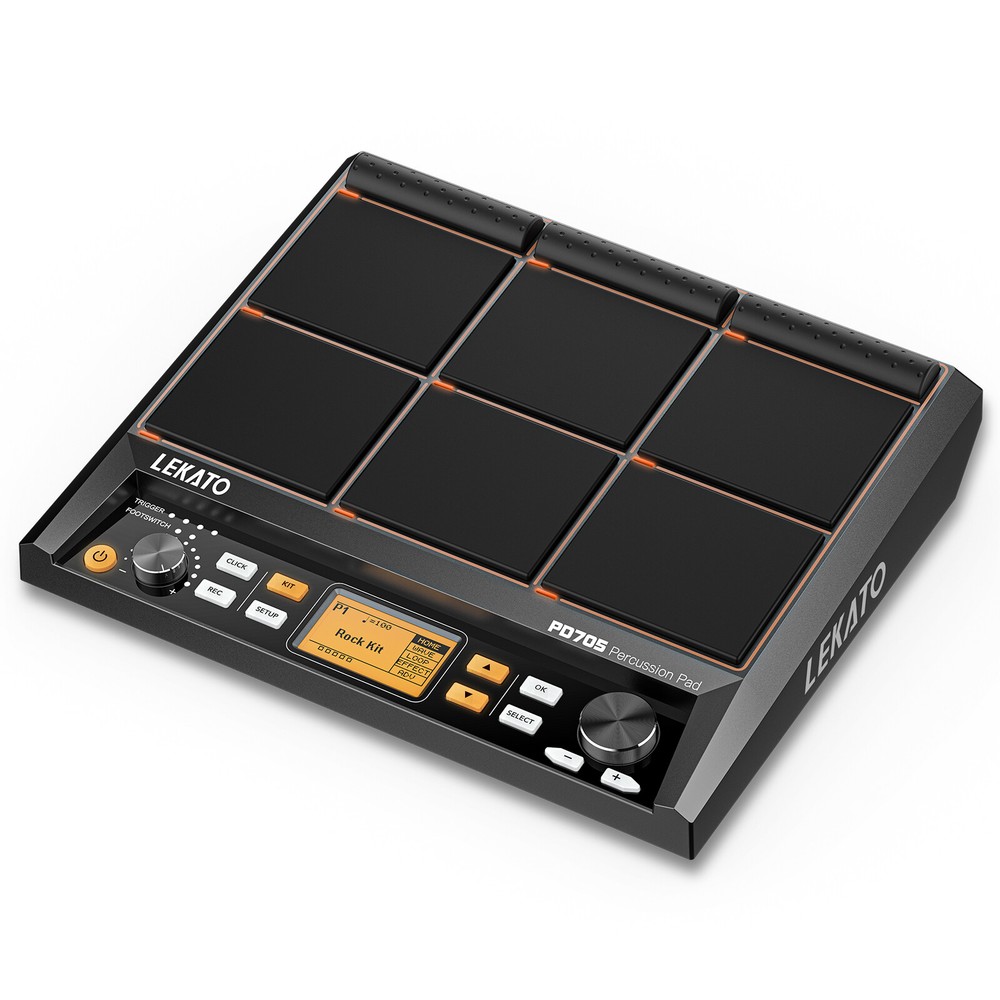 Avatar PD705 Percussion Sample Pad 9-Trigger Multipad Electric Drum USB MIDI