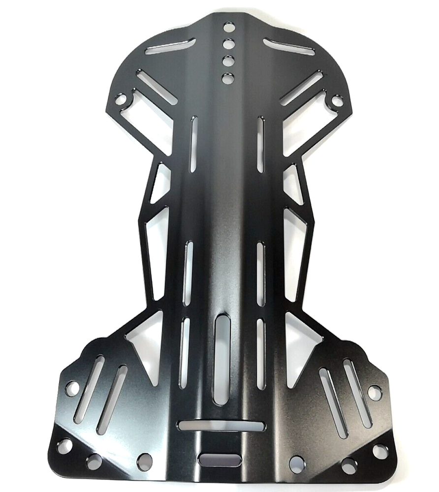 Aluminum Backplate Tech Scuba Dive Side Mount, BCD Single Tank Adapter, Doubles