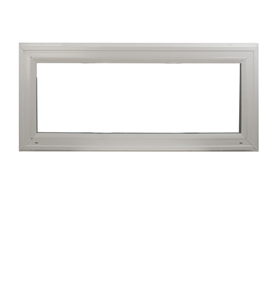 Transom Window 30" x 12" Double Pane Home Argon Gas Low-E Florida Approved