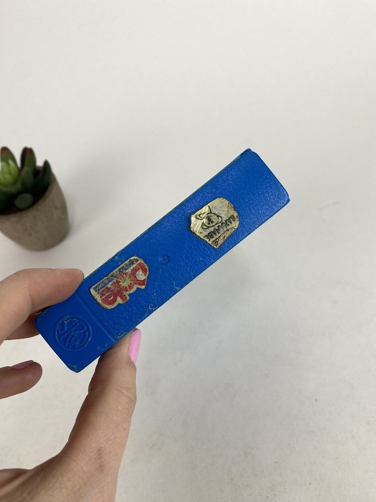 Apple Computer Micro/5 3.5" Disk Diskette ComPak Case Blue Plastic