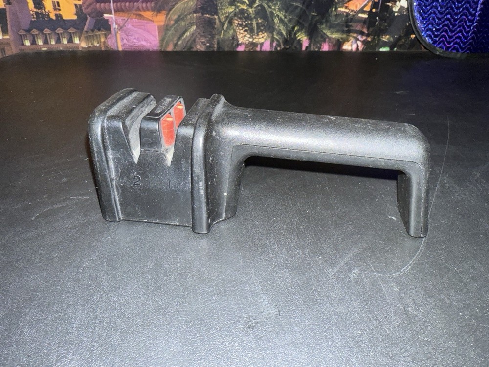 NICE Chef's Choice 2-Stage Manual Diamond Hone Knife Sharpener Model 450