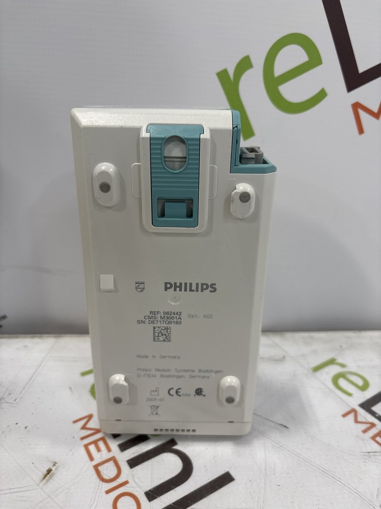 Philips M3001A-A02 OxiMax SpO2, NIBP, ECG MMS Module
