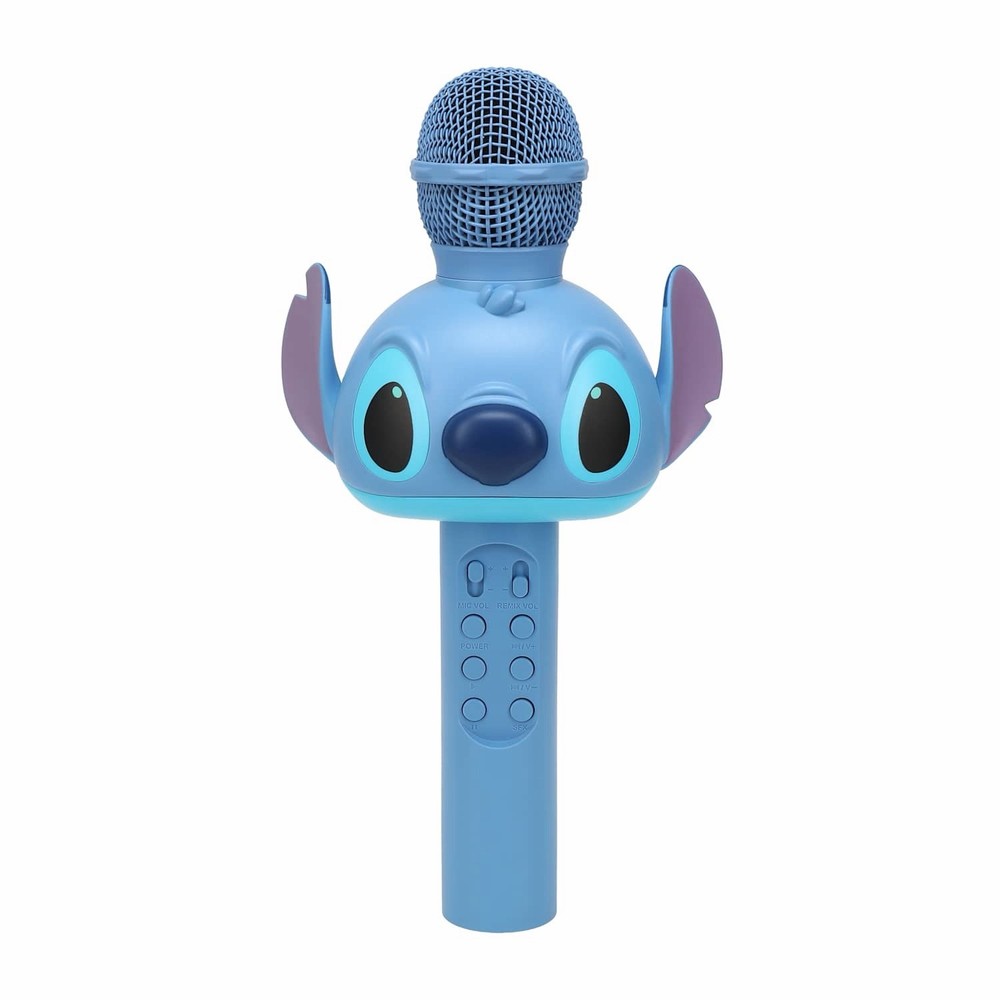 🎤 Stitch Bluetooth LED Karaoke Microphone & Wireless Speaker🎤