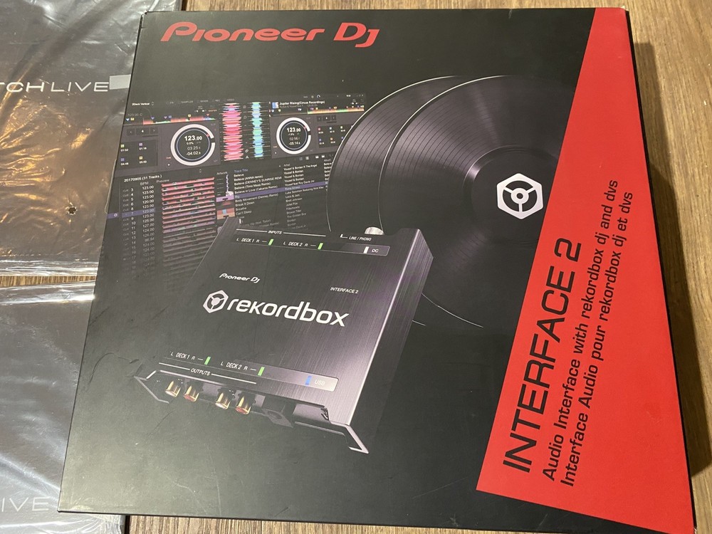 NEW Pioneer Dj interface 2 Rekordbox W/ 2 Control Vinyls | BUNDLE